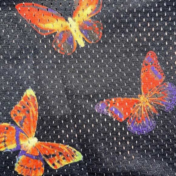 No Boundaries Mens Mesh Tank Top Butterfly Design Size Small - Picture 5 of 5